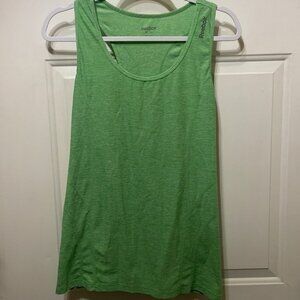 REEBOK Womens Tank Top XL  - Green - Free Shipping